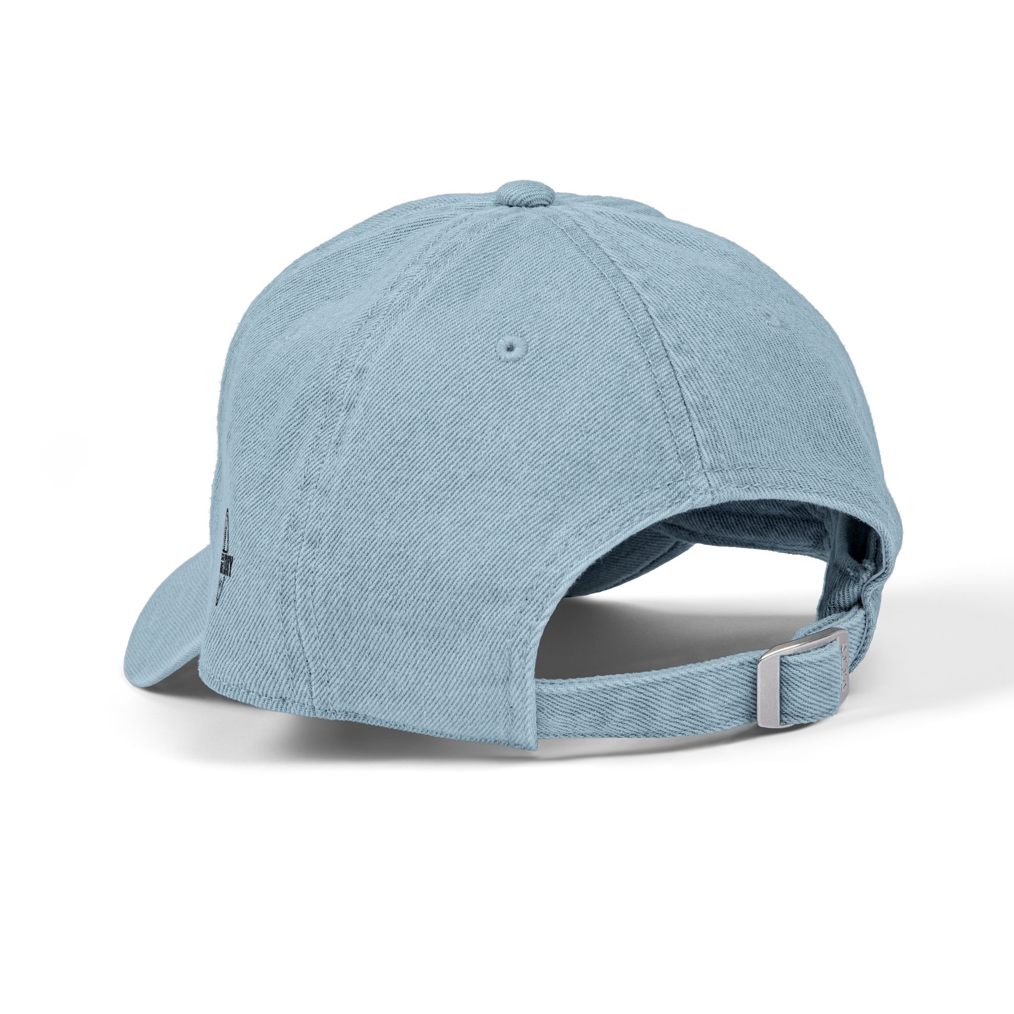 Embroidered 'Road Trip Snacks' Denim Hat – Retro Camper Outdoor Baseball Cap - Image 2