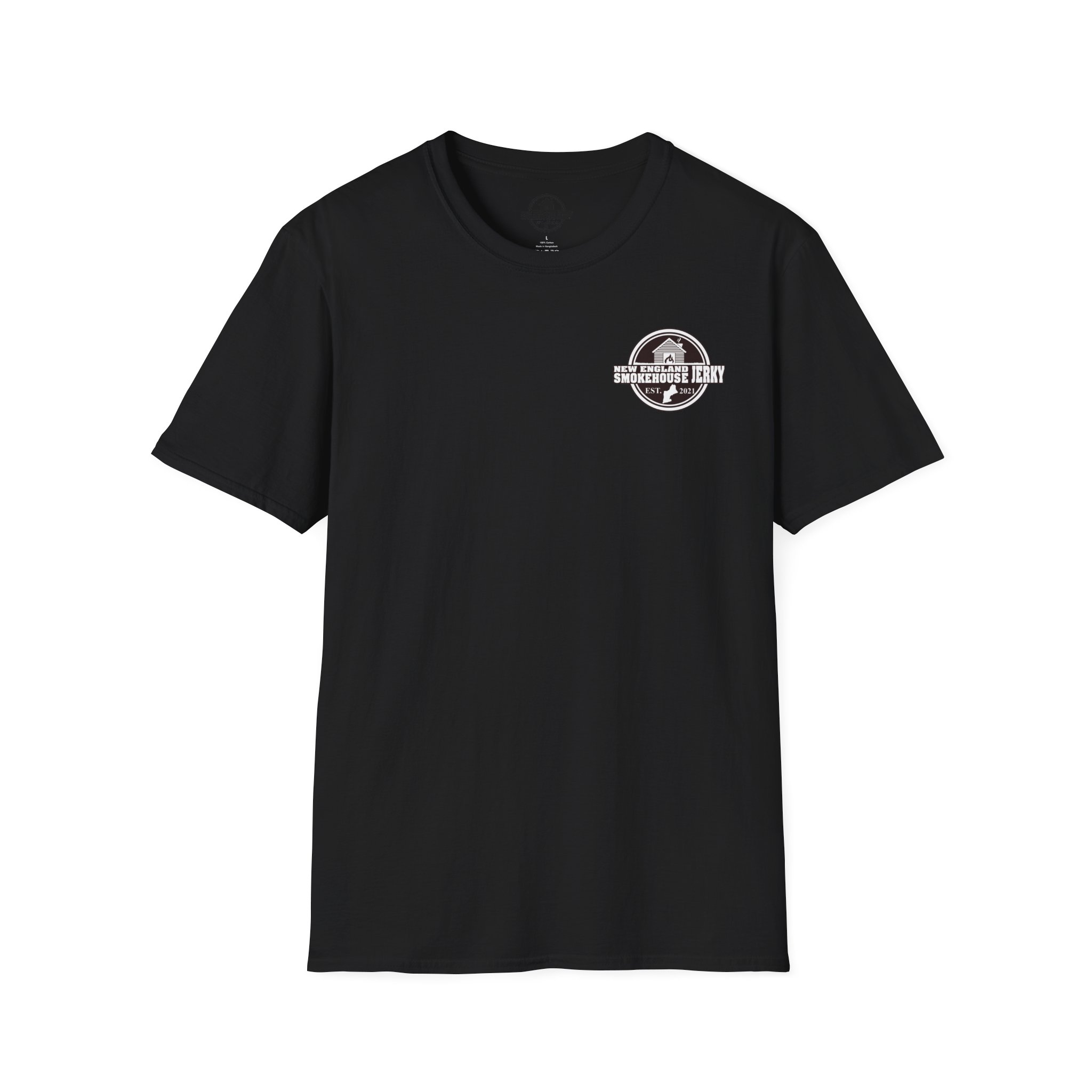 Smokehouse Logo T-Shirt — Backyard BBQ Cabin Design (Est. 2021) - Image 5