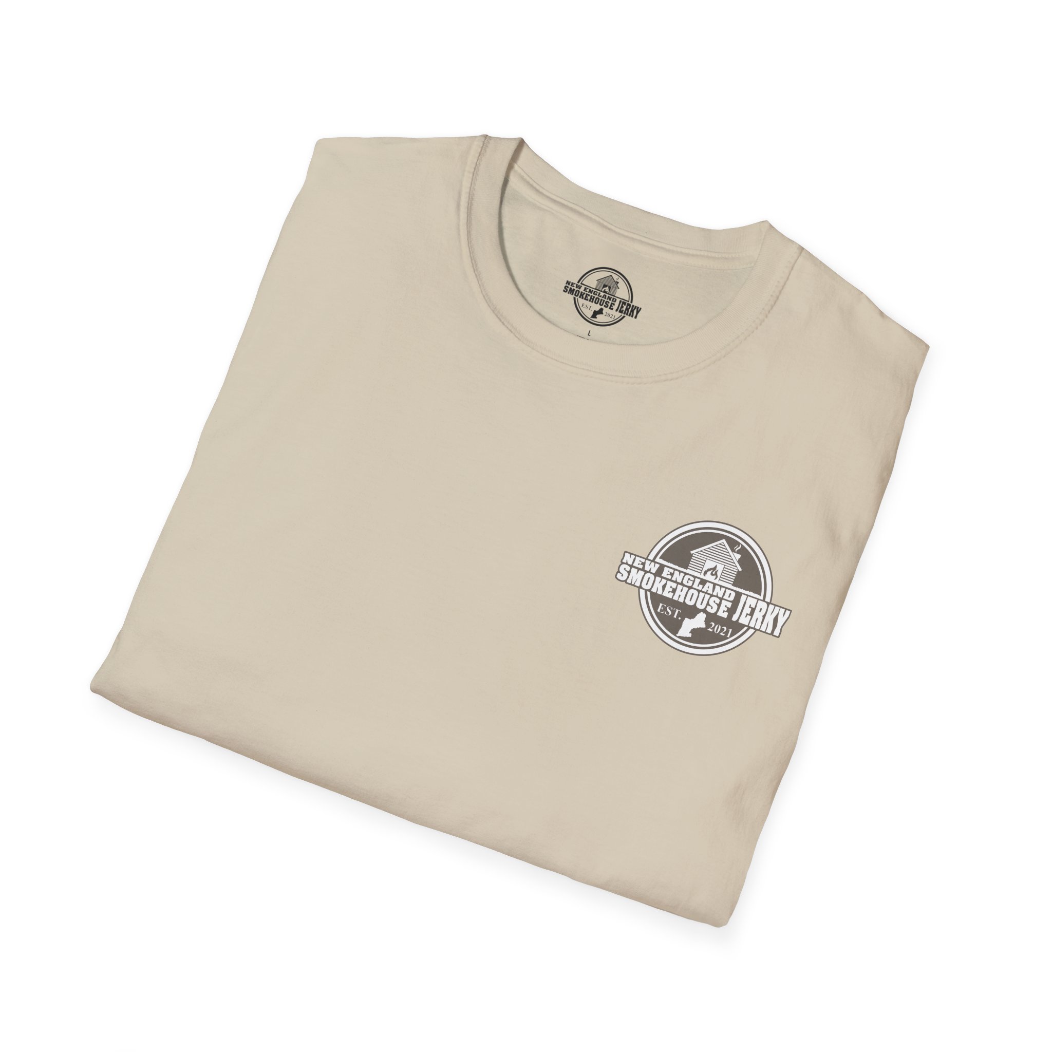 Smokehouse Logo T-Shirt — Backyard BBQ Cabin Design (Est. 2021) - Image 12