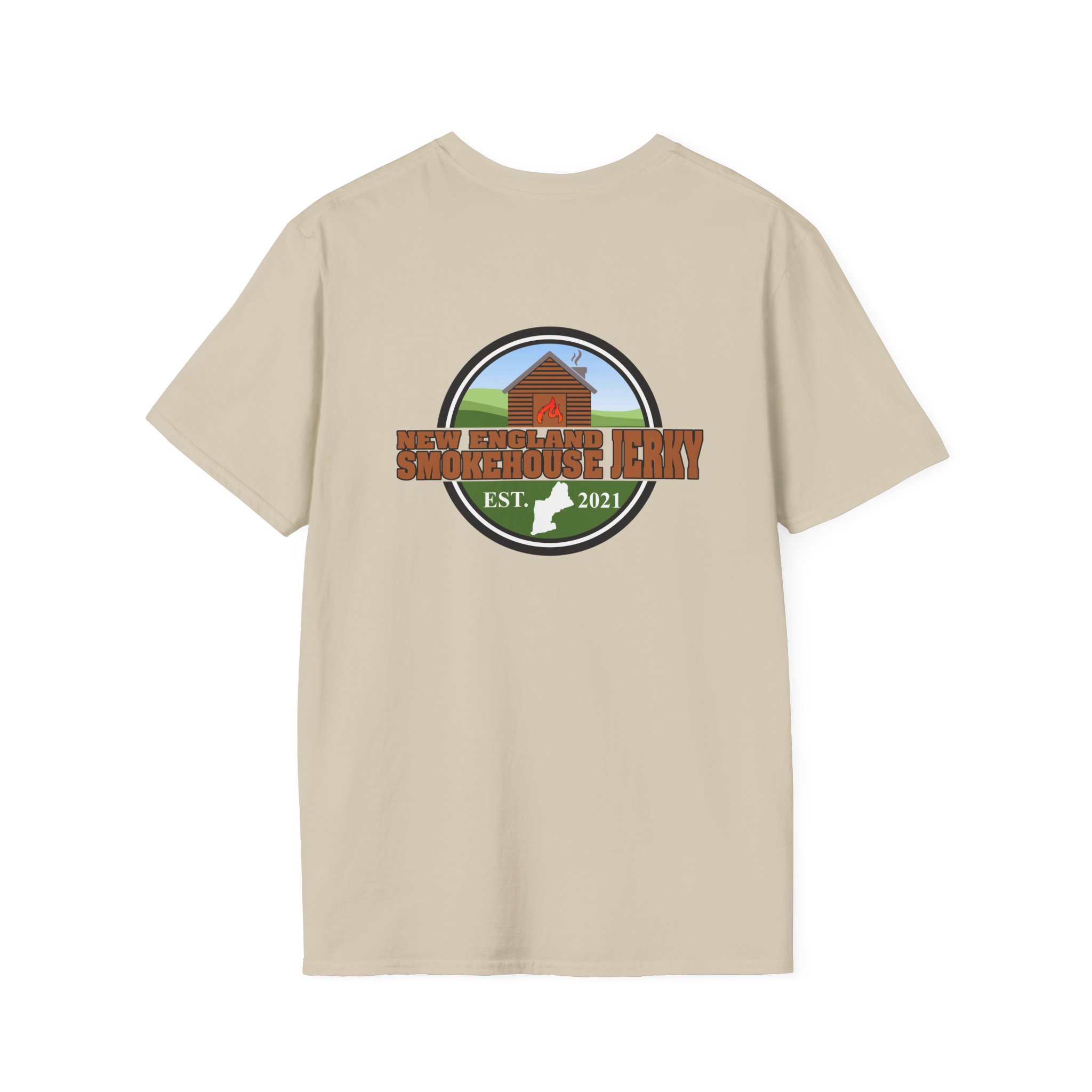 Smokehouse Logo T-Shirt — Backyard BBQ Cabin Design (Est. 2021) - Image 10