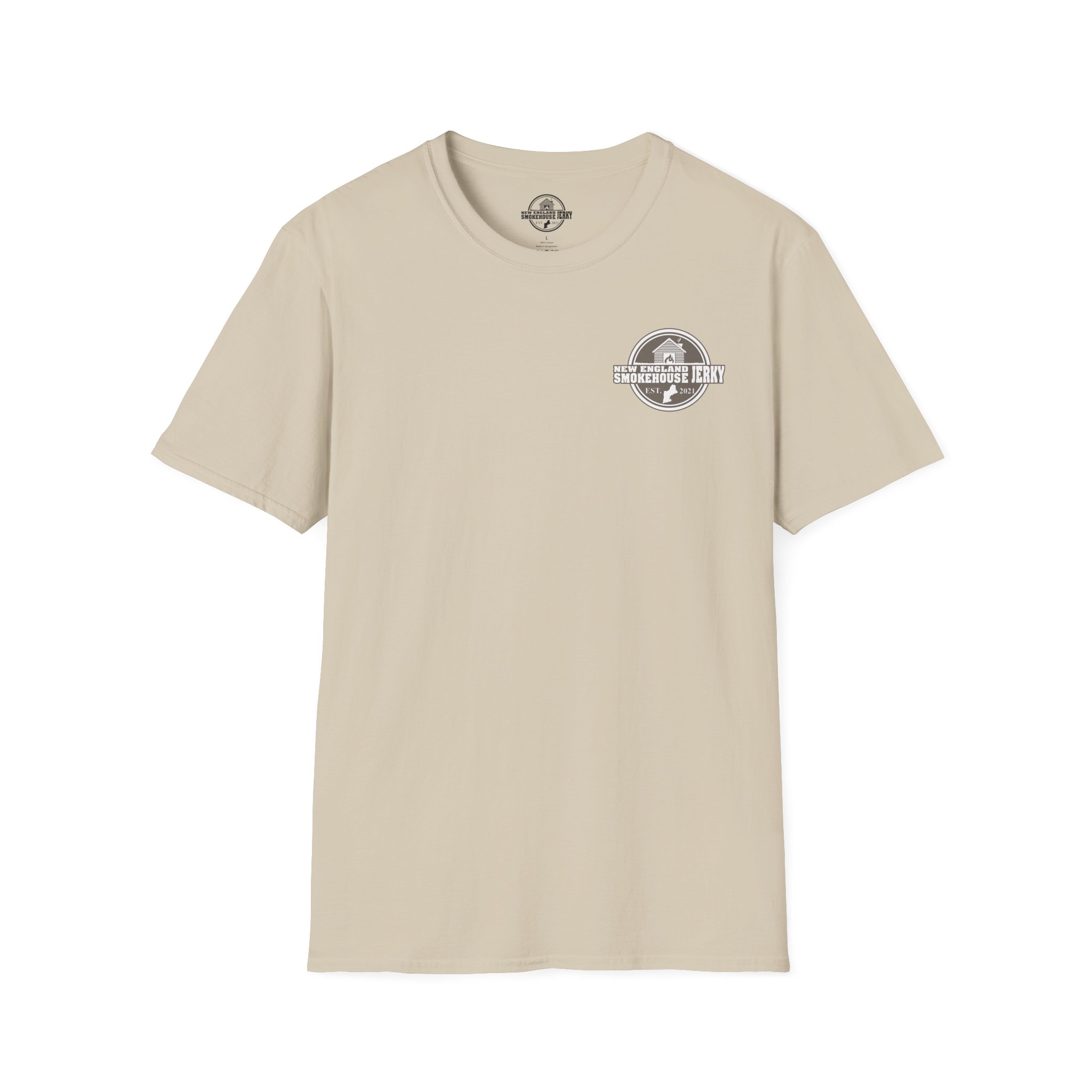 Smokehouse Logo T-Shirt — Backyard BBQ Cabin Design (Est. 2021) - Image 9